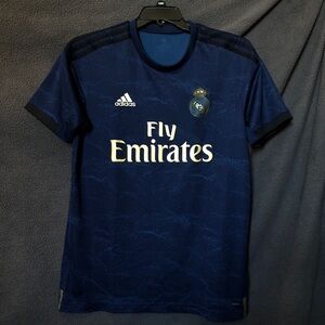 Men’s Adidas Real Madrid CF 2019/20 Navy Away Jersey Size M